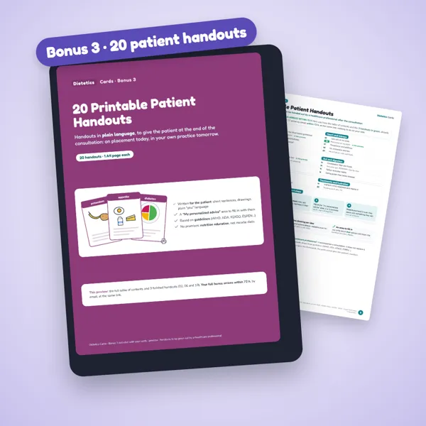 Bonus 20 Printable Patient Handouts